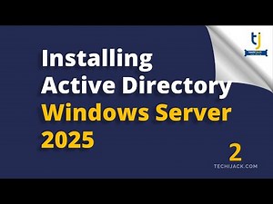 Windows Server 2025 | Active Directory Installation