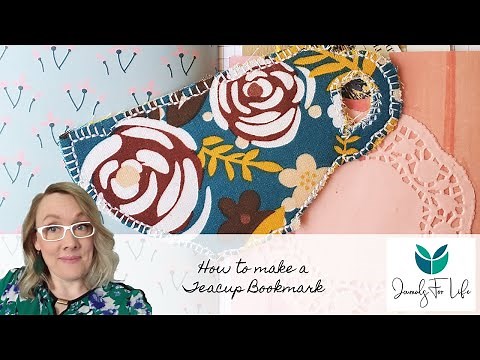 Make a teacup bookmark with me!