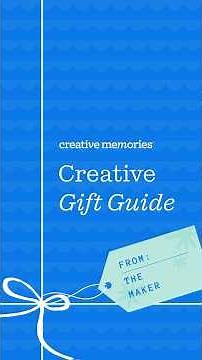 Creative Memories Holiday Gift Guide: The Maker
