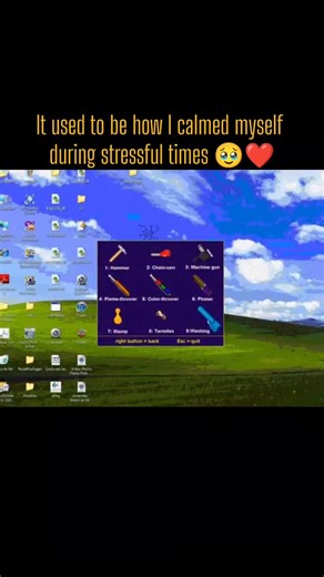 Sunehray Din of 80s and 90s Kids!! on Instagram: "Back in the early 2000s, there was something magical about sitting at an old beige desktop PC, the CRT monitor humming softly, and firing up Desktop Destroyer just to wreck our own screens for fun. We’d grab that virtual hammer or chainsaw, laughing as pixelated cracks spread across the desktop, pretending we were causing real chaos—while secretly hoping no one walked in and thought we actually broke the computer. #90svibes #90sKids #childhoodmem