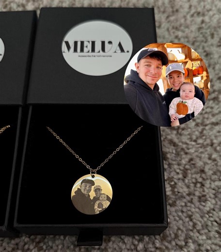 Custom Photo Engraved Necklace – Personalized Picture Medallion Necklace – Memorial Jewelry – Meaningful Gift - Etsy