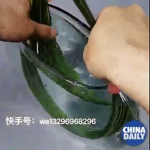 129K views · 1.2K reactions | Chinese flower arrangement is fresh and elegant. Witness its beauty in this video! | China Daily | Facebook