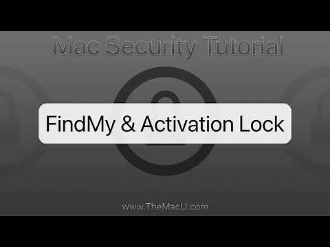 Use FindMy to Locate, Lock and even Erase a lost or stolen Mac!
