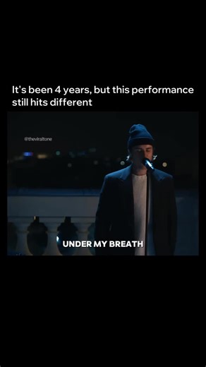 The Viral Tone on Instagram: "“2 Much” by Justin Bieber was released in 2021 as part of his sixth studio album, Justice. While the studio version is a polished pop track, this exclusive performance—filmed on the rooftop of the Hôtel de Crillon in Paris—strips the song down to its raw emotional core. With the Eiffel Tower glowing in the background, the set captures a mature shift in Bieber’s artistry, focusing entirely on vocal precision and vulnerability. The song itself is a love letter to his