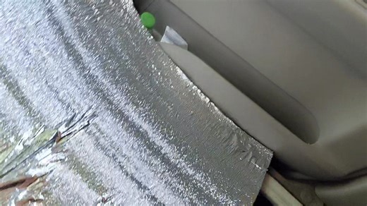 Installed heat insulator for Engine cover to prevent excessive heat from engine inside the car .. unit mini van for driving ✅ | Renz Quil