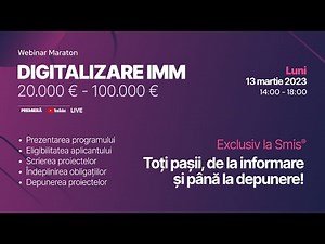 DIGITALIZARE IMM - PNRR