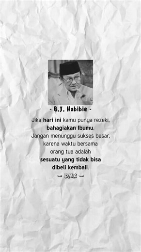 B.J. Habibie #quotes #katakatabijak #shorts