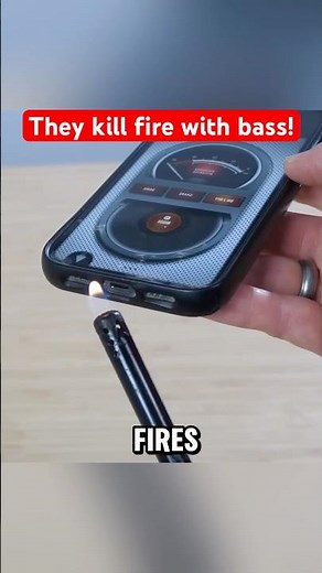 They Put Out Fires With Sound Waves!