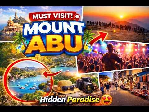 Mount Abu Vlog 2026 | Full Travel Guide + Budget + Must Visit Places 😍 #mountabu #gurushikhar