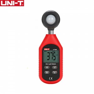 UNI-T Light Meter UT383 UT383BT 200,000 LUX Digital Luxmeter Luminance Lux Fc Test Max Min Illuminometers Photometer - AliExpress 1420
