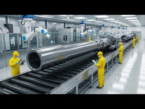 Inside a Gun Barrel Factory | How Weapon Barrels Are Made complete process