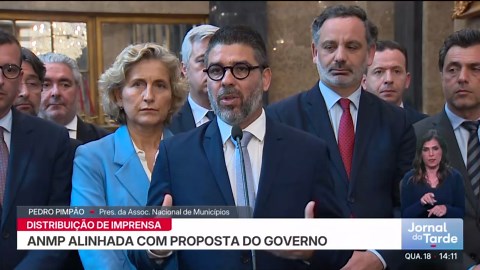 Distribuição de imprensa: ANMP alinhada com proposta do Governo