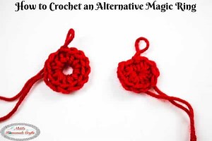 How to Crochet the Alternative Magic Ring Easily - Video Tutorial