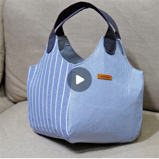 Ae PooiM on Instagram: "DIY Simple Tote Bag - Sewing projects! Learn more: Watch full video version with measurement detail on my youtube channel “Ae PooiM” as link in Bio Or copy and paste the address below into your browser to get there. https://www.youtube.com/watch?v=DD5983LGstY&t=11s #diy #sewing #howto #sewingbag #totebag #fabricbag #bagtutorial #easysewing #lovesewingmag"