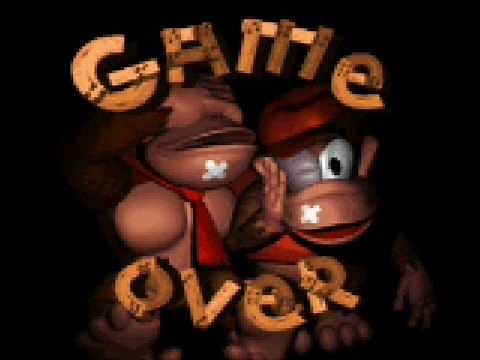 Donkey Kong Country Game Over Montage