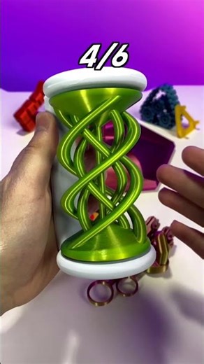 6 Satisfying and Awesome 3D Prints! #shorts