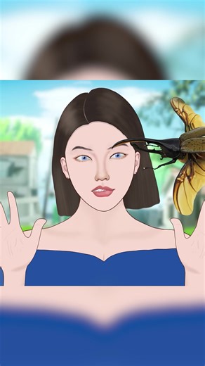 ASMR: Remover un escarabajo grande de la nariz