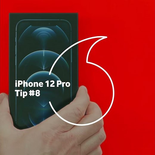 iPhone 12 Pro tip 8 | Night Mode come to the ultra wide camera | Vodafone UK