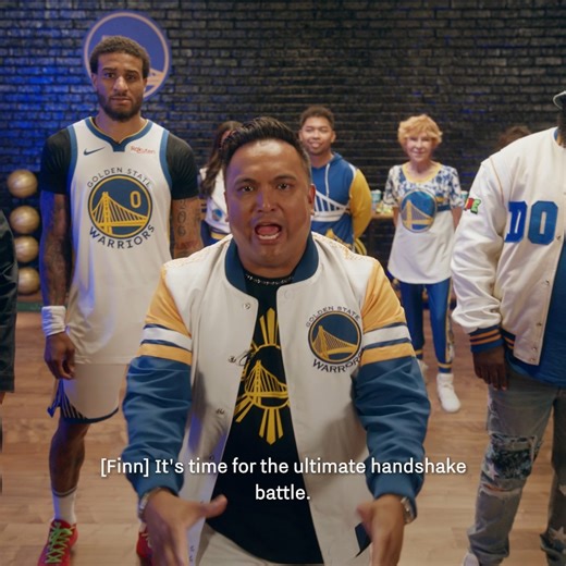 80K views · 2K reactions | Gary & P-Lo Stephen & Mistah F.A.B. The ULTIMATE Handshake Battle Who ya got? | Golden State Warriors | Facebook