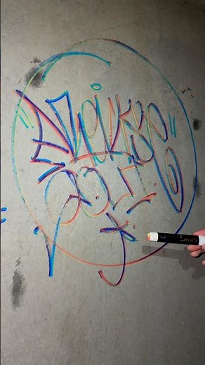 HANDMIXED x 1UP SOLID MARKER #graffiti #graffititags #art #graffititagging #tag