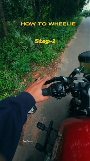 How to Wheelie in 3 Easy Steps 😂🏍️💀