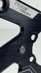 Our new optional speed sensor magnet integrates seamlessly with both the Polar-Tech and Turbine 220mm disc brake rotors for that stealth look! | Uberbike Components