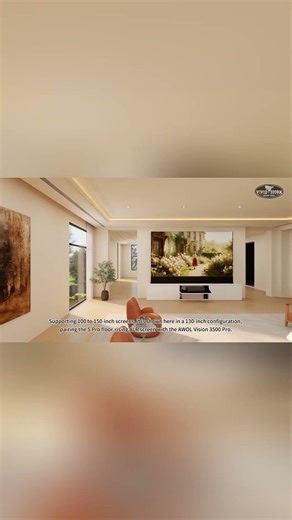 VIVIDSTORM VIENNA motorized #laserTVcabinet | The Ultimate Luxury Upgrade for Your #HomeCinema! ✨