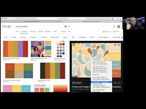 Color Swatches in PhotoPea