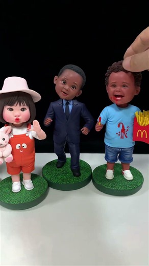 Endless Joy from Handmade Clay Bobblehead Sways