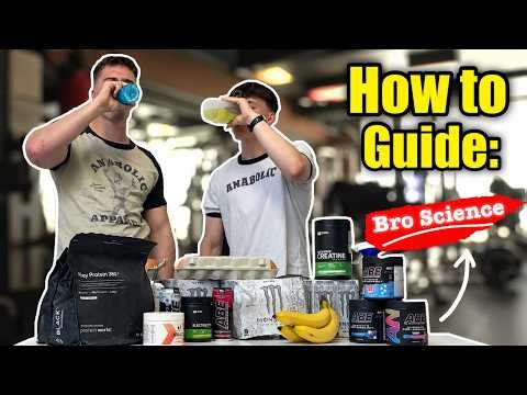 This is How to Make The Most ANABOLIC Pre-Workout (Bro Science)