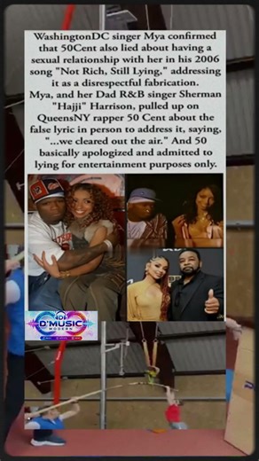 Mýa Says 50 Cent Admitted the Lyric Was Fake 😳 #shorts #ozuna #antmcpartlin #twinsthenewtrend