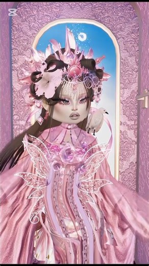 aka♥️-kiro🤍=🩷Pink #dresstoimpress #dti #roblox