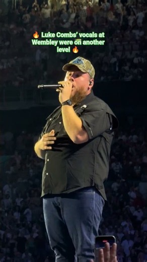 Luke Combs' Vocals at Wembley Were INSANE 🔥