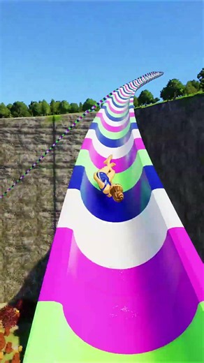 This Slide Keeps Speeding Up Forever 💨😱 (Planet Coaster 2)