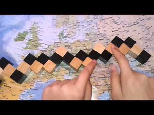Comment résoudre le Snake Cube en Bois