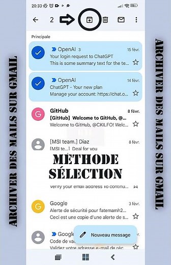 Comment archiver vos emails sur Gmail - Tuto rapide