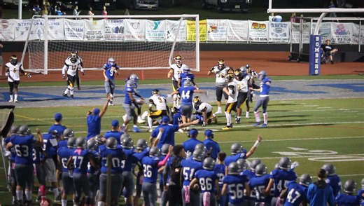 Here's a look a great Inside Linebacker Blitz out of the 3-4 Defense. Now that's how you blitz! Playbook: https://youthfootballonline.com/shop/3-4-defense-playbook-for-youth-football/ | Youth Football Online