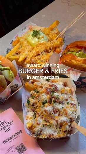 Award-Winning Burger & Fries at Ter Marsch & Co | Amsterdam Food Guide