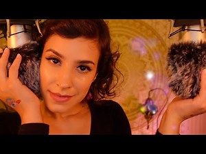 Close Mic Whispers REIKI ASMR | Plucking & Chord Cutting, Hand Movements Sleep Hypnosis