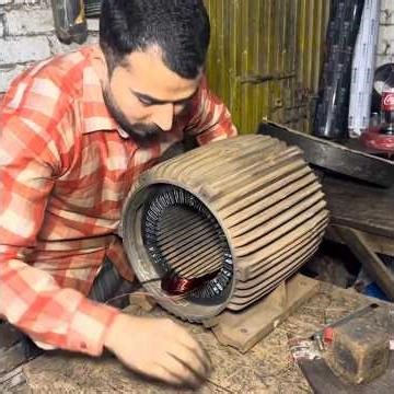 Electric Water Pump Manufacturing Process #electricmotor #manufacturing #shorts