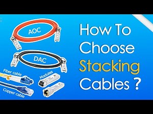 What Cables Can be Used for Stacking? How to Choose？