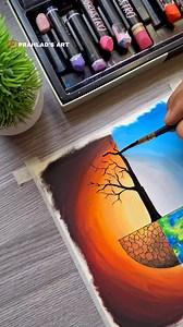 252K views · 2.3K reactions | [Full Tutorial]  Save Earth Poster Drawing | Say No to Pollution | Easy Drawing for Students #pollution #saveearth #savelives #art #artist #drawing #oilpastel #oilpastelart @topfans | Prahlad's ART | Facebook