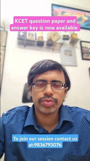 KCET 2025 Question Paper & Answer Key Released! Check Now! #KCET2025 #AnswerKey #ExamUpdate