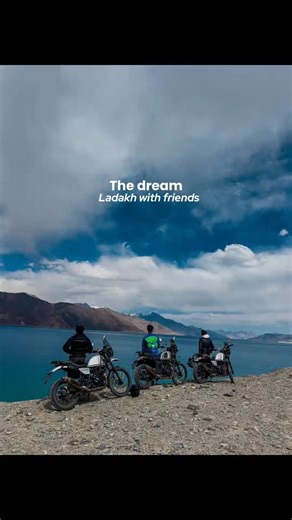 Vedik Adventours Pvt Ltd on Instagram: "Step up your dream with Vedik-adventours book your seat now . #vedikadventours #ladakh #ladakhbikeexpedition"