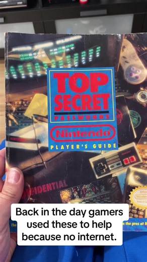 Needed gaming help in the 80s-90s? These strategy guides were essential! #fyp #gaming #nes #nintendo