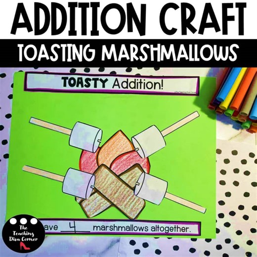 Camping Addition Math Craft