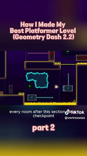 How I Made My Best Platformer Level (Geometry Dash 2 (2)