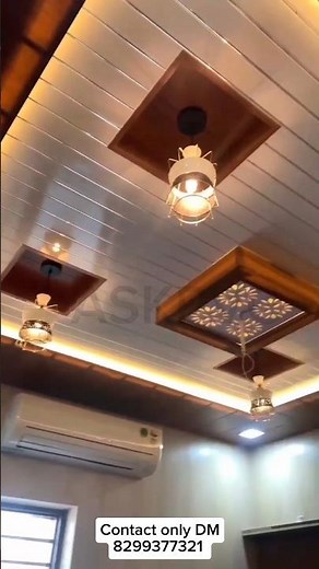 Pvc ceiling fan design 2024 | pvc best 10 ceiling design options | #pvcceiling #ceiling #pvcpanels