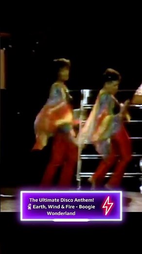 The Ultimate Disco Anthem! 🕺 Earth, Wind & Fire Boogie Wonderland #shorts