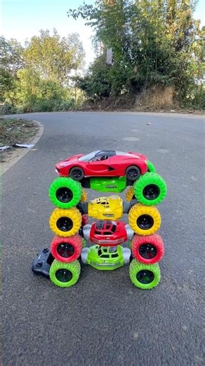 Moka remote control 5 cars It came into my hands and then went away 😱